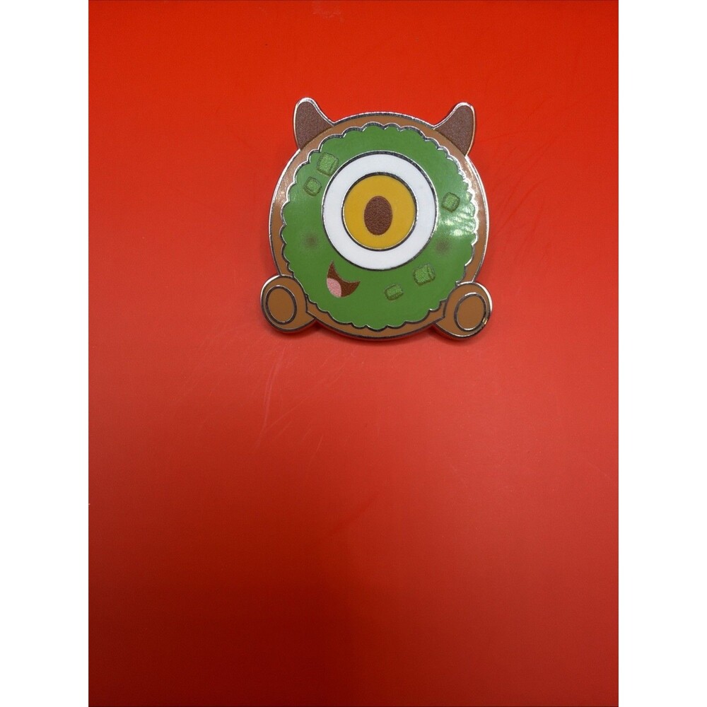 Disney Munchling Pin Series 2 Mike Wazowski Avocado Breakfast bagel